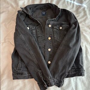 Gap Black denim jacket